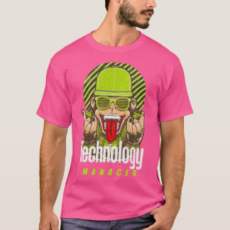 Camiseta O gerente de tecnologia