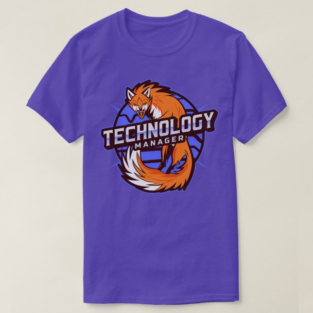 Camiseta O gerente de tecnologia 1 (Frente do Design)
