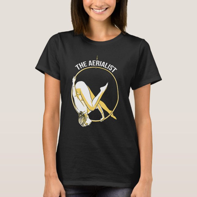 Camiseta O Ginásio de Ginástica Arealista Acrobata Acrobaci (Frente)