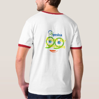 Camiseta O globo derrama o tabaco QZ do AR do I-T-C AOUTH
