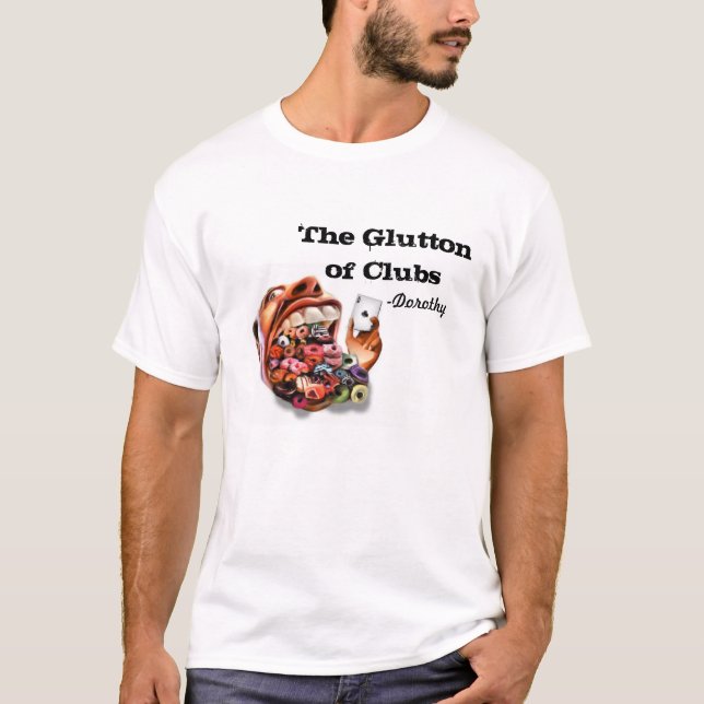 Camiseta O Glutton dos clubes (Frente)