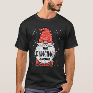 Camiseta O Gnomo Dançante Correspondendo As Meninas Da Famí