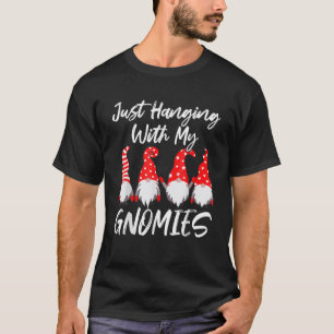 Camiseta O Gnomo De Natal Só Está A Ficar Com A Minha Paj