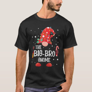 Camiseta O Gnomo do Natal da Família do Big Bro Gnome