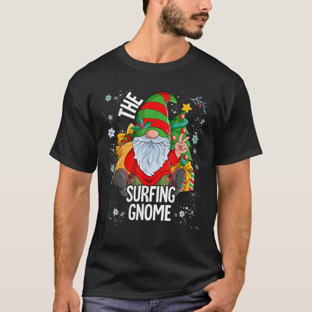Camiseta O Gnomo Surfista  (Frente)