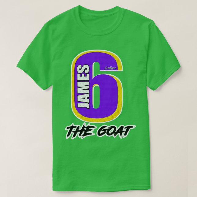 Camiseta O Goat James Tshirt Design Idea (Frente do Design)
