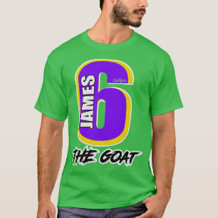 Camiseta O Goat James Tshirt Design Idea