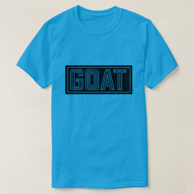 Camiseta O GOAT para sempre (Frente do Design)
