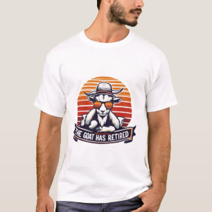 Camiseta O GOAT Reformou O Capim Legal do Sunset Vintage