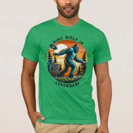 Camiseta O Golf de Disco é Legendário | Pé-Grande
