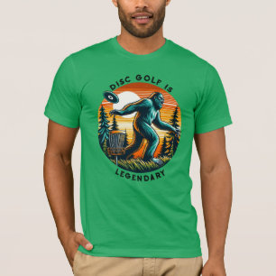 Camiseta O Golf de Disco é Legendário   Pé-Grande