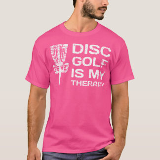 Camiseta O Golf De Disco É O Meu Disco Terapêutico O Golf F