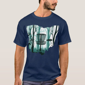 Camiseta O Golf de Disco Legal de Golf do Ohio Oferece Disc