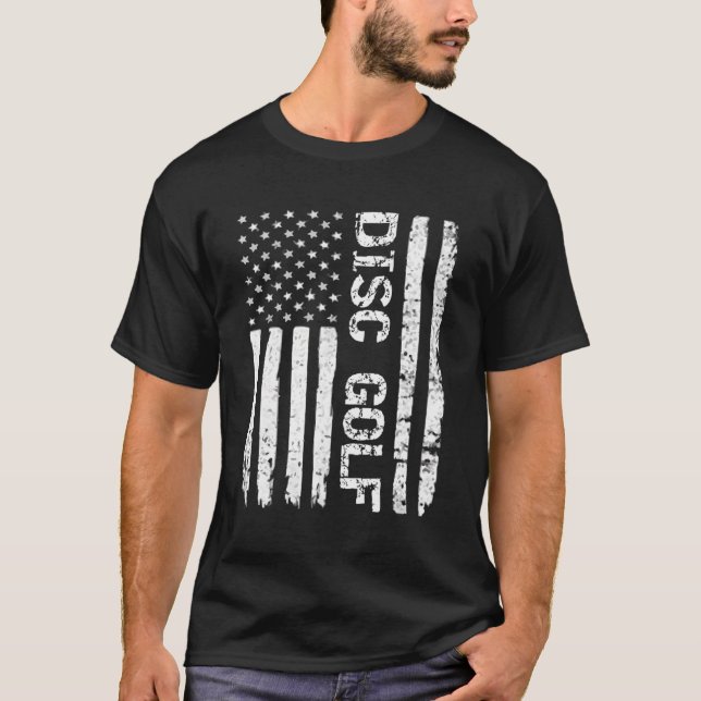 Camiseta O Golf De Disco Oferece Golfe De Disco Nos Eua (Frente)