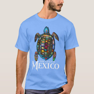 Camiseta O Golfo de Meico EDM Música Rave Dança Seaurtle bo