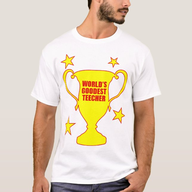 Camiseta O Goodest Teecher do mundo (Frente)