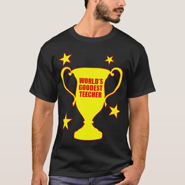 Camiseta O Goodest Teecher do mundo (Frente)