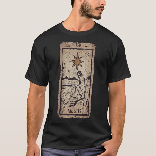 Camiseta O Gótico de Figurino do Dia das Bruxas da Star Vin (Frente)