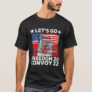Camiseta O governo da liberdade 2022 vai caminhoneiros nos