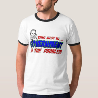 Camiseta O governo é o roupa do problema