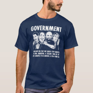 Camiseta O governo Lunatics