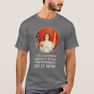 Camiseta O governo precisa-o de comprar cedo!