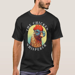 Camiseta O Gráfico do Sussurrador de Frango Engraçado Amant