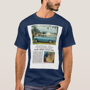 Camiseta O Gráfico do Vagão Holden Premier