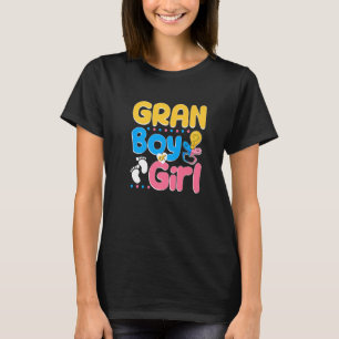 Camiseta O Gran Rosa ou Azul Te Ama A Melhor Avó Alguma Vez