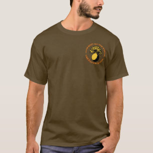 Camiseta O granadeiro guarda a parte dianteira & a parte