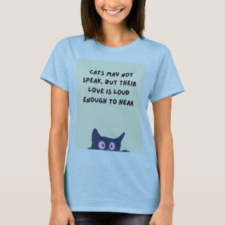 Camiseta O Grande Amor dos Gatos