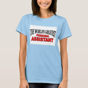 Camiseta O grande assistente pessoal do mundo