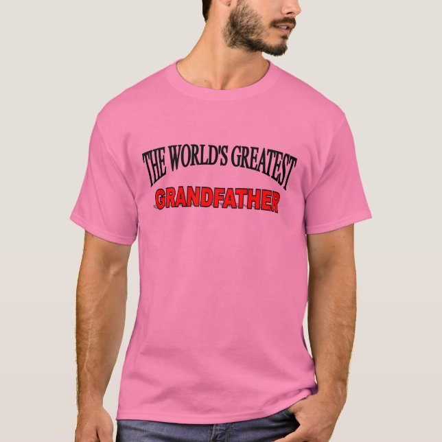 Camiseta O grande avô do mundo (Frente)