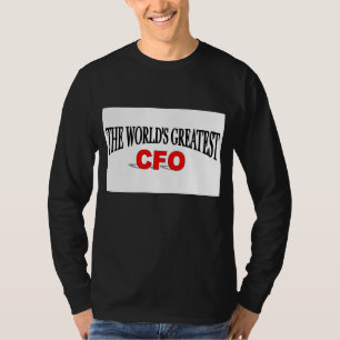 Camiseta O grande CFO do mundo