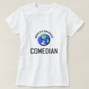Camiseta O grande comediante do mundo