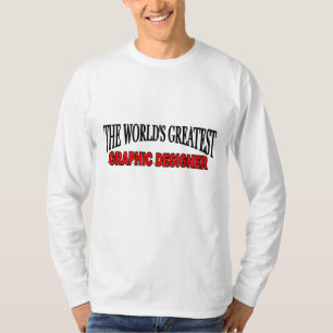 Camiseta O grande designer gráfico do mundo