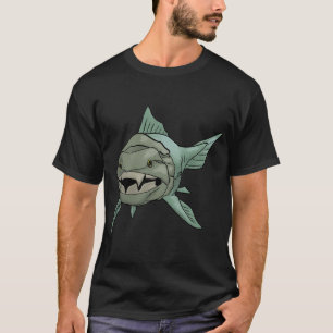 Camiseta O Grande e Velho Sorriso do Dunkleosteus