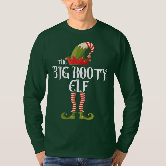 Camiseta o grande elfo de booty (Frente)