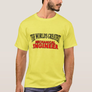 Camiseta O grande engenheiro mecânico do mundo