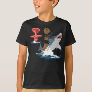 Camiseta O grande escape - cavalaria do tubarão do urso