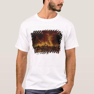 Camiseta O grande fogo de Londres em 1666