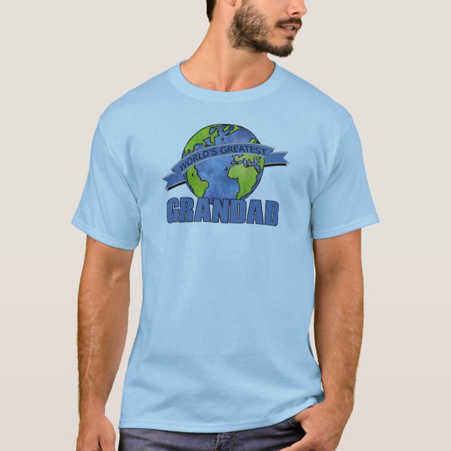 Camiseta O grande Grandad do mundo (Frente)