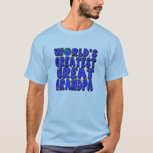Camiseta O grande grande vovô do mundo