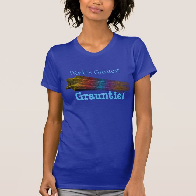 Camiseta O grande Grauntie do mundo! (Frente)