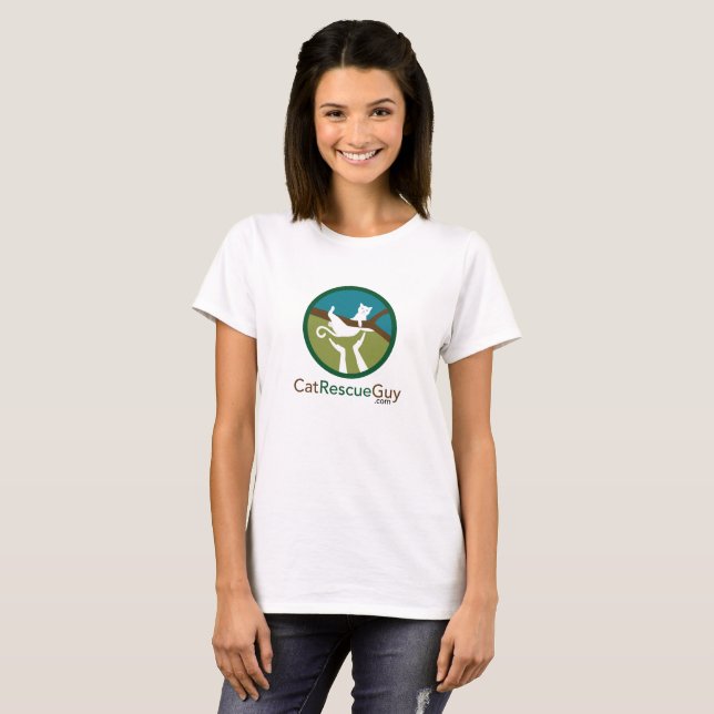Camiseta O grande logotipo das mulheres (Frente Completa)