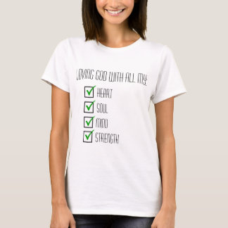 Camiseta O grande mandamento