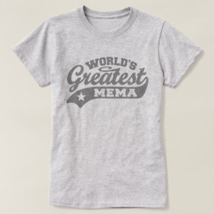 Camiseta O grande Mema do mundo