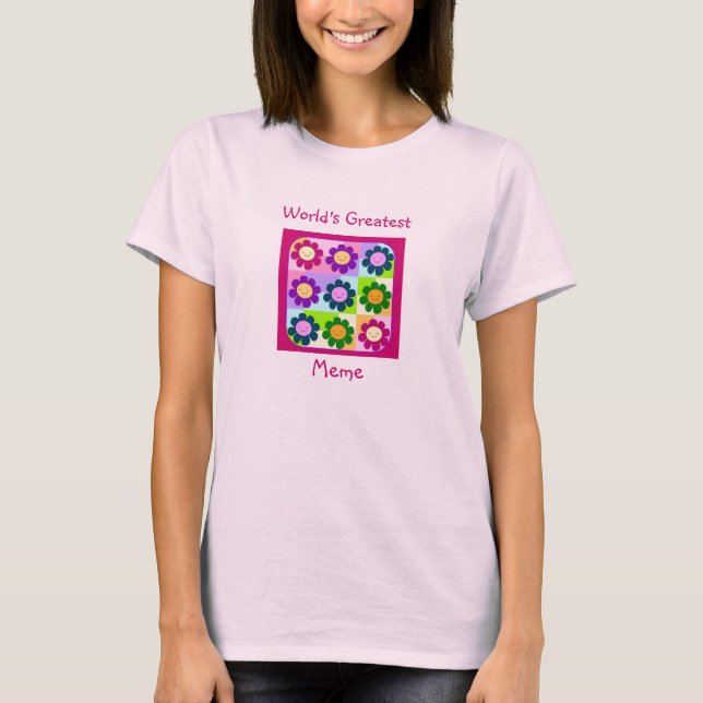 Camiseta O grande Meme do mundo (Frente)