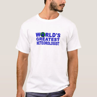 Camiseta O grande meteorologista do mundo