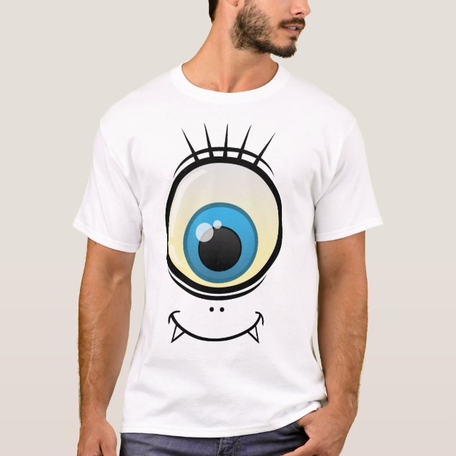 Camiseta O Grande Monstro Dos Olhos (Frente)